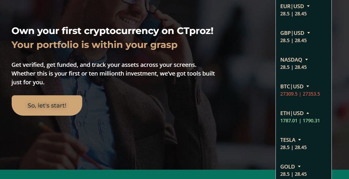 CTproz Prsoduct Offerings